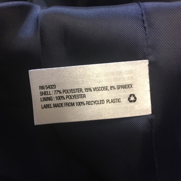 GAP Navy Blue ACADEMY Blazer Jacket 10 - Picture 5 of 7